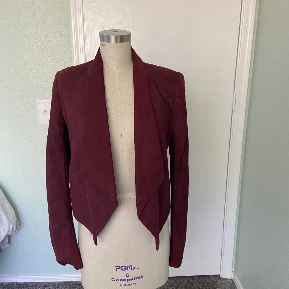 Alice and Olivia Suede Jacket